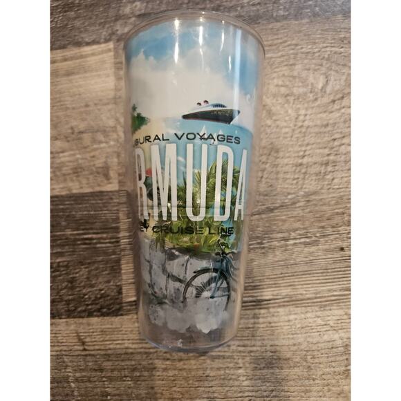 Disney cruise line inaugural voyages bermuda 2018 tervis tumbler cup collectable - Picture 2 of 8